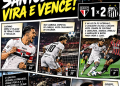 Gabigol decide, Santos vira sobre o São Paulo e faz festa no Morumbis