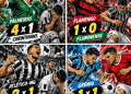 Brasileirão 2026: Palmeiras goleia Corinthians, Flamengo vence Fla-Flu e Atlético-MG vira sobre o Santos