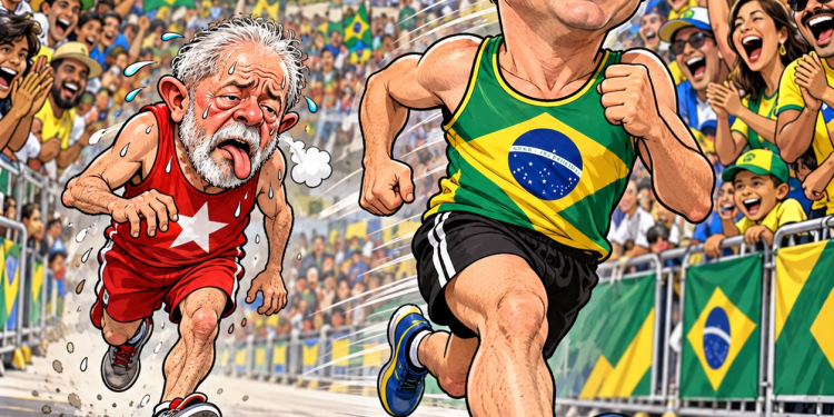 Na primeira pesquisa Datafolha para o segundo turno, Flávio acelera e aparece à frente de Lula: 52% a 48%