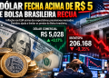 DÓLAR VOLTA A SUBIR