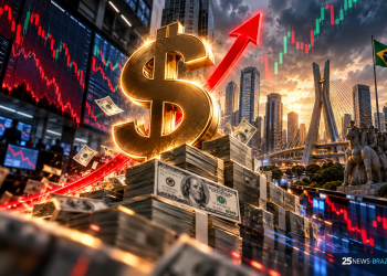 DÓLAR DISPARA EM DIA AGITADO: moeda chega a R$ 5,60 e Bolsa despenca após reeleição de Lula
