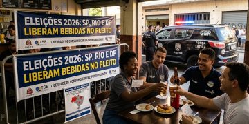 ELEIÇÕES 2026: SP, RIO E DF LIBERAM BEBIDAS NO PLEITO