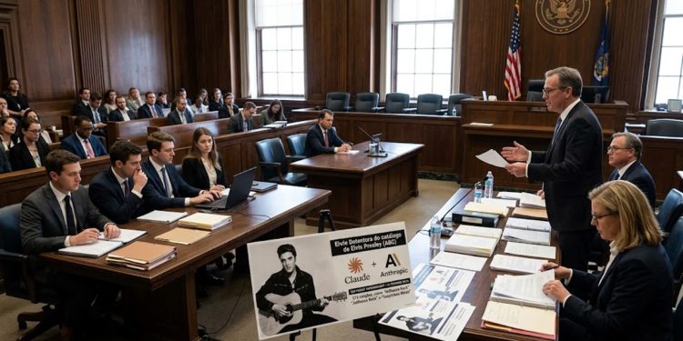 ELVIS CONTRA A IA: HERDEIROS PROCESSAM ANTHROPIC