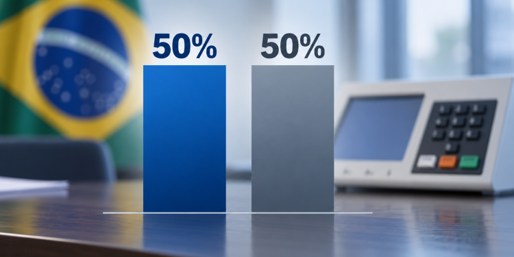 Datafolha: Flávio e Lula empatam em 50% a três dias do 2º turno