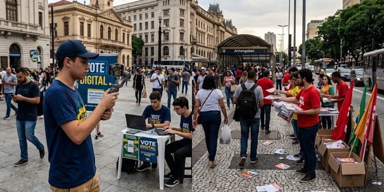 FARRA ELEITORAL: DIREITA DOMINA REDES E ESQUERDA IMPRIME SANTINHOS