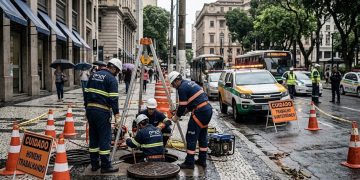 FIOS ENTERRADOS: REDE SUBTERRÂNEA EM SP FREIA APAGÕES DO CLIMA