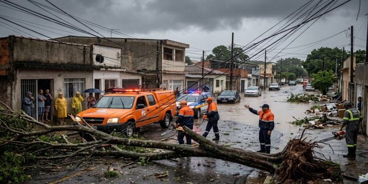 FÚRIA DO CLIMA: TEMPORAIS DEIXAM RASTRO DE DESTRUIÇÃO NO INTERIOR DE SP