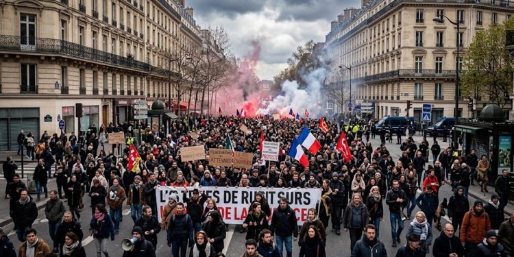 FÚRIA NAS RUAS: Impasse fiscal e custo de vida incendeiam a França