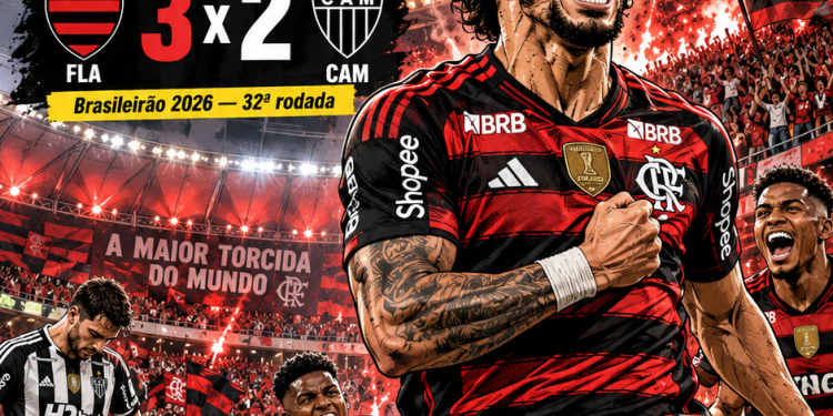 FLAMENGO RETOMA A LIDERANÇA DO BRASILEIRÃO