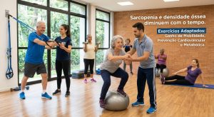 Com o passar dos anos, o corpo humano passa por um processo natural de perda de massa muscular (sarcopenia) e diminuição da densidade óssea, fatores que diretamente aumentam a vulnerabilidade a acidentes e dores crônicas. A introdução de rotinas de exercícios adaptados surge como uma intervenção direta contra esses impactos do tempo, promovendo o ganho de mobilidade e a prevenção de diversas patologias cardiovasculares e metabólicas.