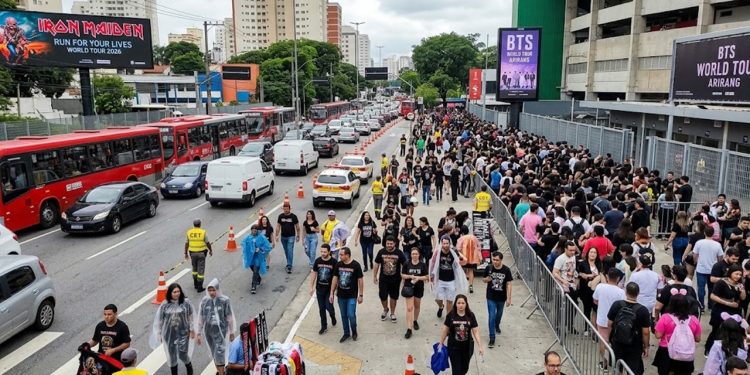INVASÃO DE MEGASHOWS: SÃO PAULO TRAVA COM TURNÊS MUNDIAIS