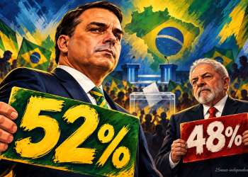 Pesquisa BTG/Nexus: Flávio Bolsonaro tem 52% dos votos válidos contra 48% de Lula no segundo turno