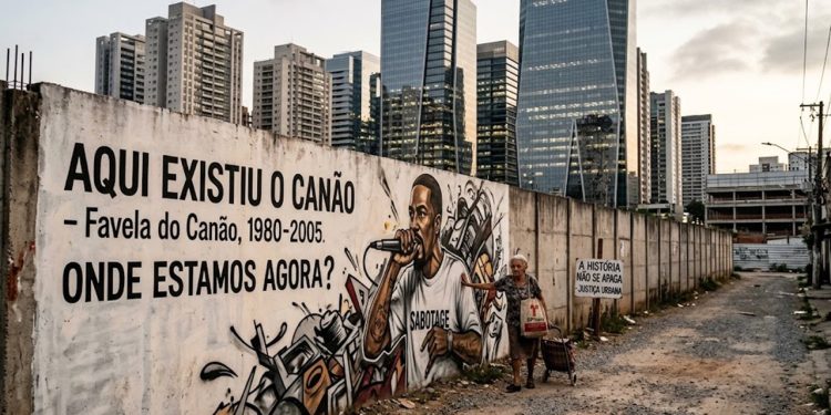 MURO DA DESIGUALDADE: BROOKLIN EXCLUI PERIFERIA E APAGA HISTÓRIA