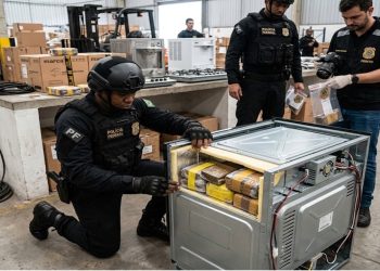 NARCO NO PACOTE: PF DERRUBA REDE QUE TRAFICAVA EM ELETRODOMÉSTICOS