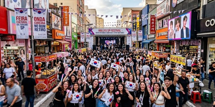 ONDA COREANA INVADE SP: HALLYU REINVENTA O COMÉRCIO E ATRAI MULTIDÕES