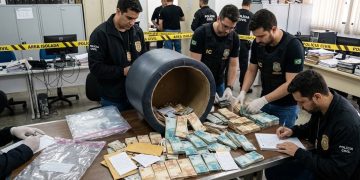 PUFE MILIONÁRIO: POLÍCIA APREENDE FORTUNA DE DELEGADA