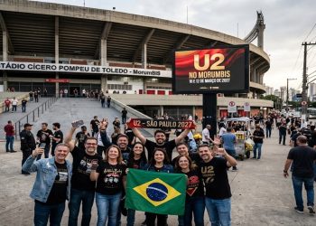RETORNO HISTÓRICO: U2 ANUNCIA DOIS SHOWS EM SP