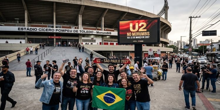 RETORNO HISTÓRICO: U2 ANUNCIA DOIS SHOWS EM SP