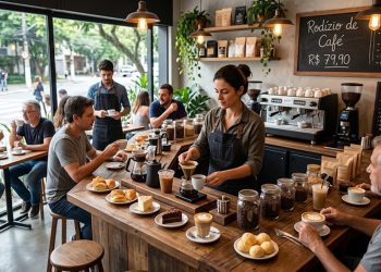RODÍZIO DE CAFÉ: EMPREENDEDORA INOVA E FATURA R$ 60 MIL EM SP