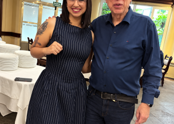 Encontro ao acaso une 45 anos de jornalismo e a deputada mais votada de SP