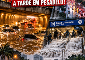 SÃO PAULO VIROU UM RIO!