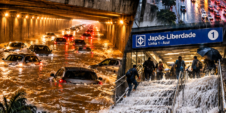 SÃO PAULO VIROU UM RIO!
