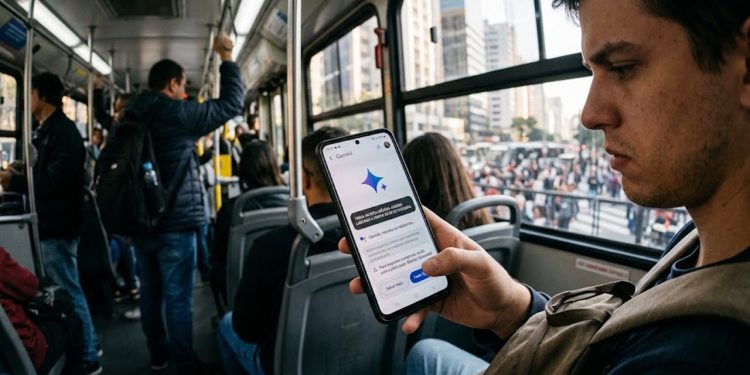 TRAVA NA INTELIGÊNCIA: GOOGLE LIMITA GEMINI NOS CELULARES