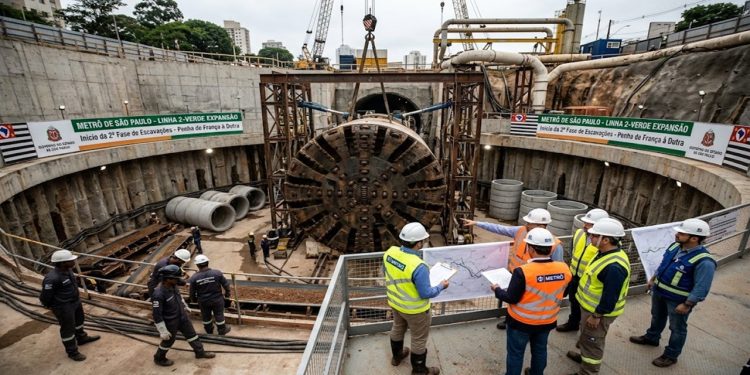 TRILHOS EM GUARULHOS: TATUZÃO INICIA SEGUNDA ETAPA DA LINHA VERDE