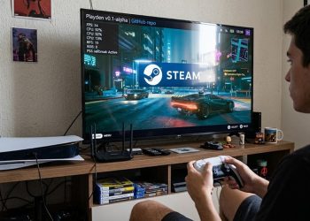 VIDEOGAME HÍBRIDO: PS5 DESBLOQUEADO EXECUTA STEAM
