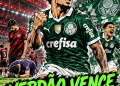 Palmeiras vence o Athletico-PR por 2 a 0 e assume a liderança do Brasileirão